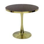 Masa fixa Rotunda Lyma Gold Wenge 80 cm2