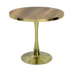 Masa fixa Rotunda Lyma Nuc Gold 90 cm1