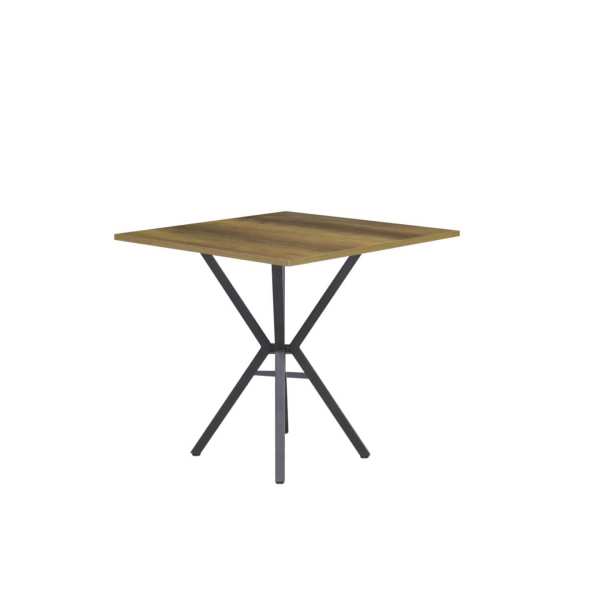 Masa fixa Patrata Rona Nuc 80x80 cm1