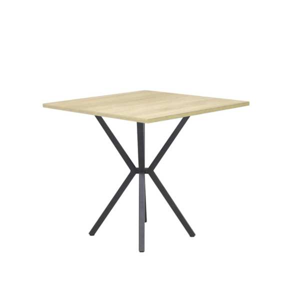 Masa fixa Patrata Rona Stejar 80x80 cm1