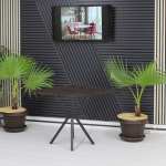 Masa fixa Patrata Rona Wenge 80x80 cm