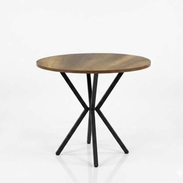 Masa fixa Rotunda Rona Nuc 90 cm2