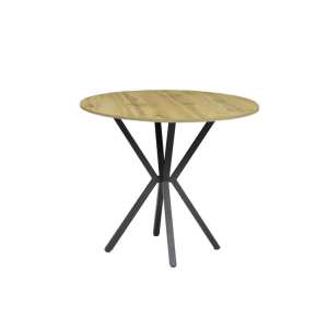 Masa fixa Rotunda Rona Nuc Deschis 90 cm1