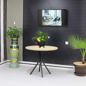 Masa fixa Rotunda Rona Stejar 90 cm
