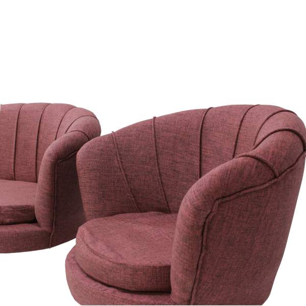 Set Canapea Myra cu 2 Fotolii Bordo2