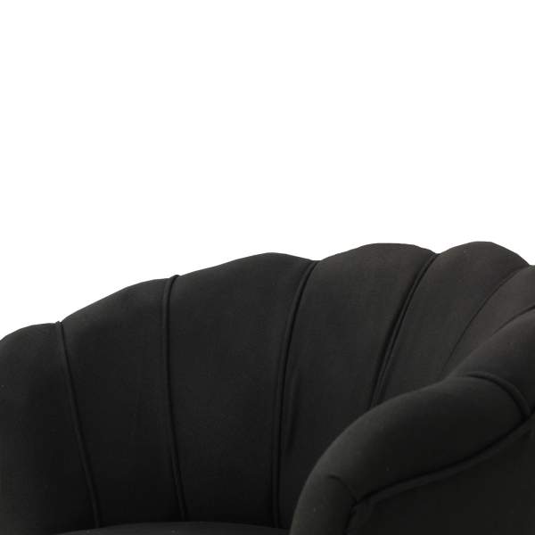 Set Canapea Myra cu 2 Fotolii Negru2