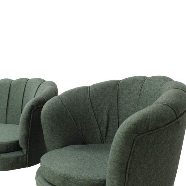 Set Canapea Myra cu 2 Fotolii Verde2