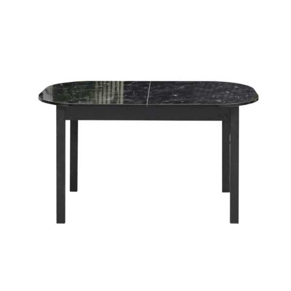 Masa-extensibila-Carla-Negru-Marmorat-80x174-cm