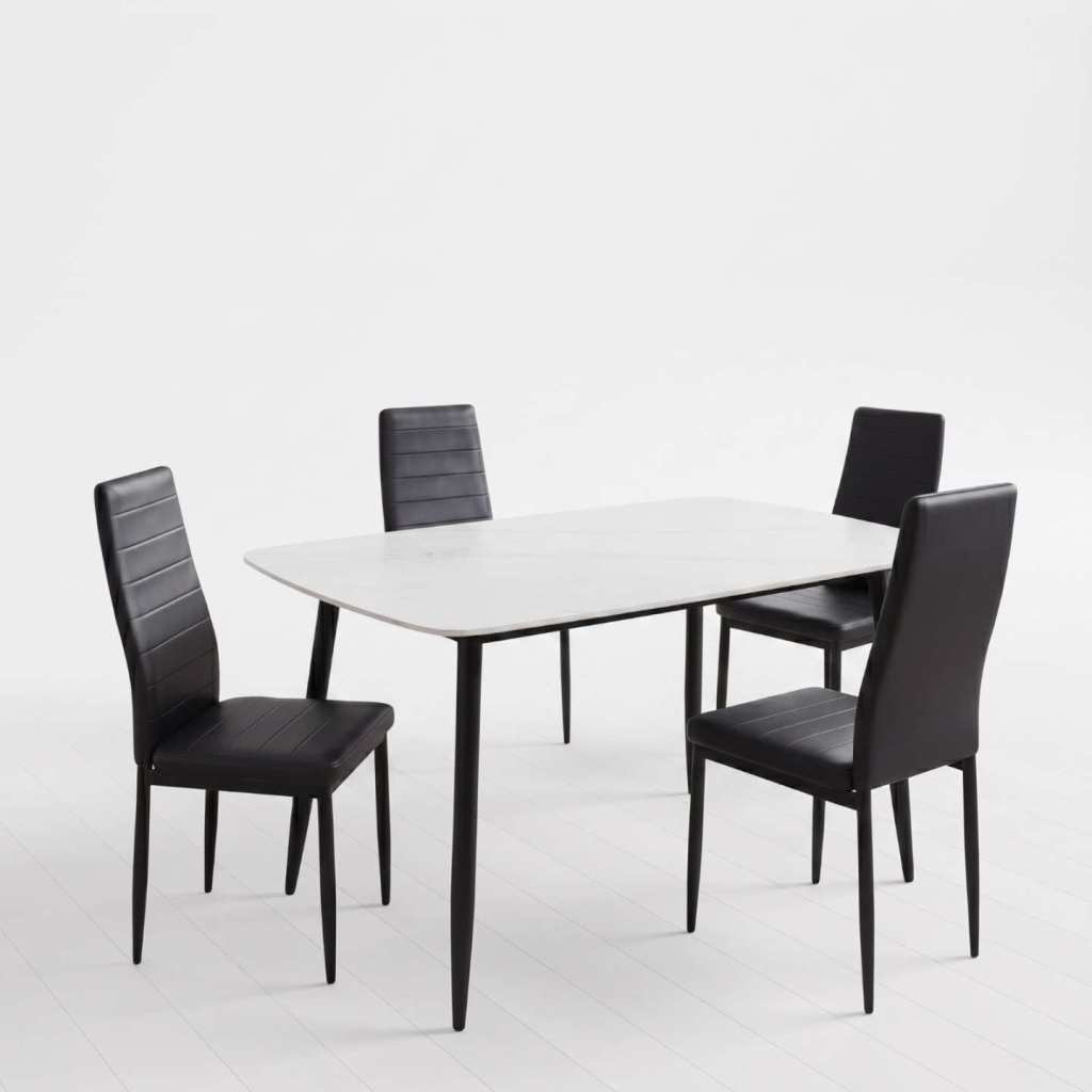 Atlas-Marble-Alba-cu-4-Oscar-Piele-Sintetica-Negru 2