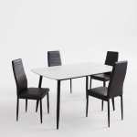 Atlas-Marble-Alba-cu-4-Oscar-Piele-Sintetica-Negru 2