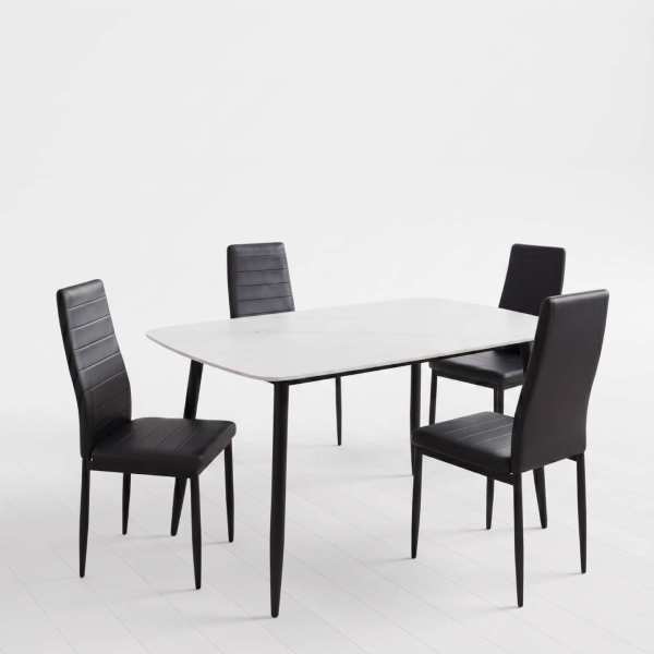 Atlas-Marble-Alba-cu-4-Oscar-Piele-Sintetica-Negru 2