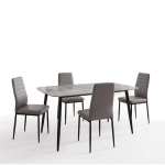 Atlas-Marble-Gri-cu-4-Oscar-Piele-Sintetica-Gri 2
