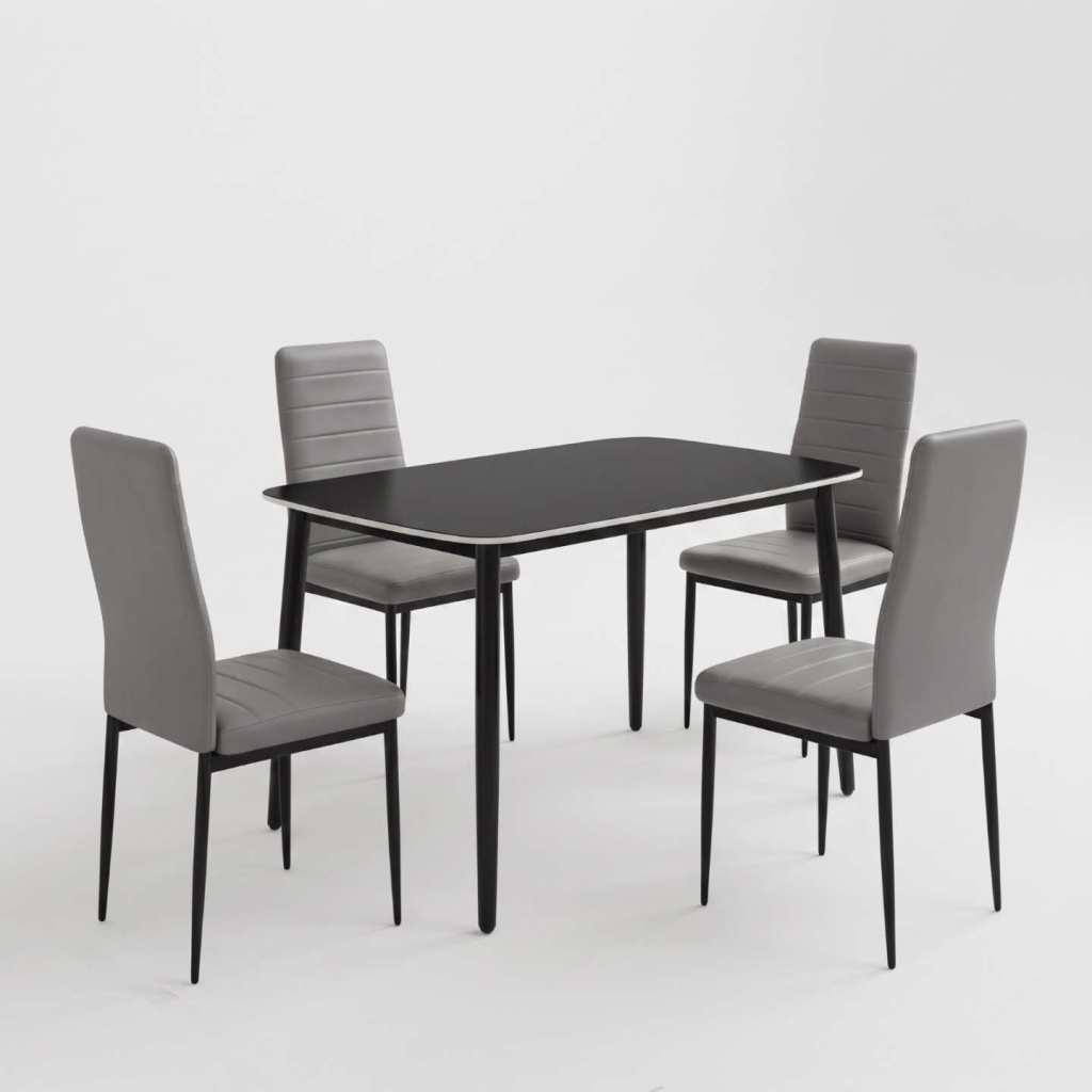 Atlas-Marble-Negru-cu-4-Oscar-Piele-Sintetica-Gri 2