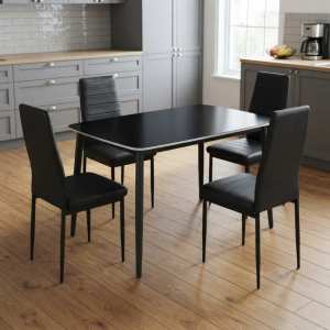 Atlas-Marble-Negru-cu-4-Oscar-Piele-Sintetica-negru 1