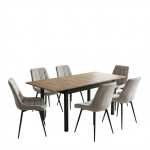 Masa-extensibila-Mara-Nuc-170x75-cm-cu-6-scaune-onix-gri-deschis2