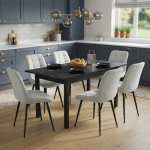 Masa-extensibila-Mara-negru-170x75-cm-cu-6-scaune-onix-gri-deschis2