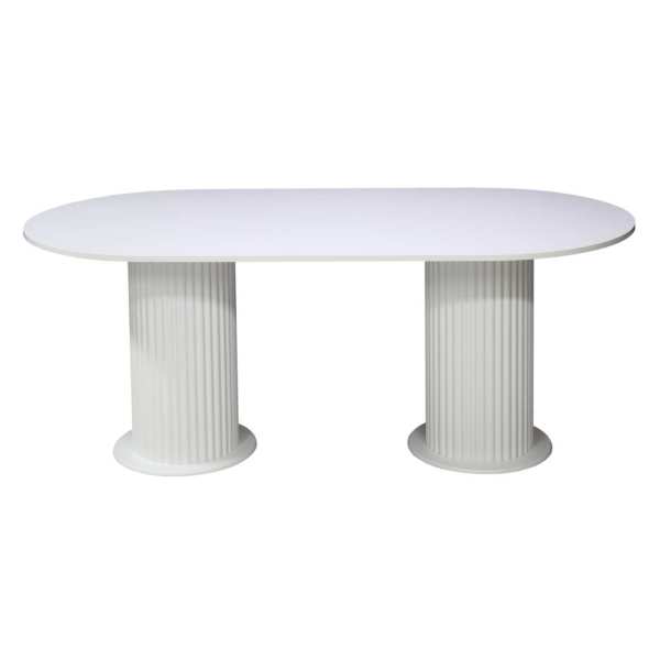 Masa Fixa Bucatarie Amara Slim Alb 180x90 cm