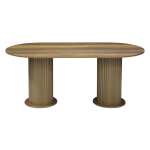 Masa Fixa Bucatarie Amara Slim Nuc 180x90 cm 2