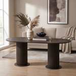 Masa Fixa Bucatarie Amara Slim Wenge 180x90 cm Ambient