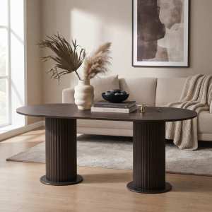Masa Fixa Bucatarie Amara Slim Wenge 180x90 cm Ambient
