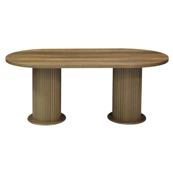 Masa Fixa Bucatarie Boemia Nuc 180x90 cm 1