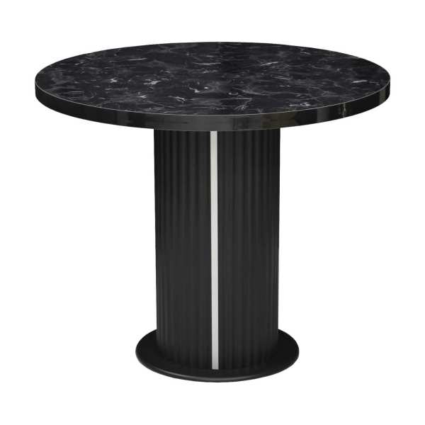 Masa Fixa Bucatarie Florys Negru Marmorat 90 cm 1