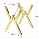 Picior Arta Gold Dimensiuni