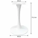 Picior Masa Lyma Alb Dimensiune