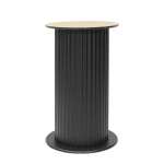 Picior Rotund Negru 1