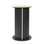 Picior Rotund Negru 2