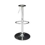 Picior scaun de bar rotativ , reglabil , crom