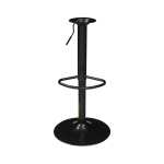 Picior scaun de bar rotativ , reglabil , negru
