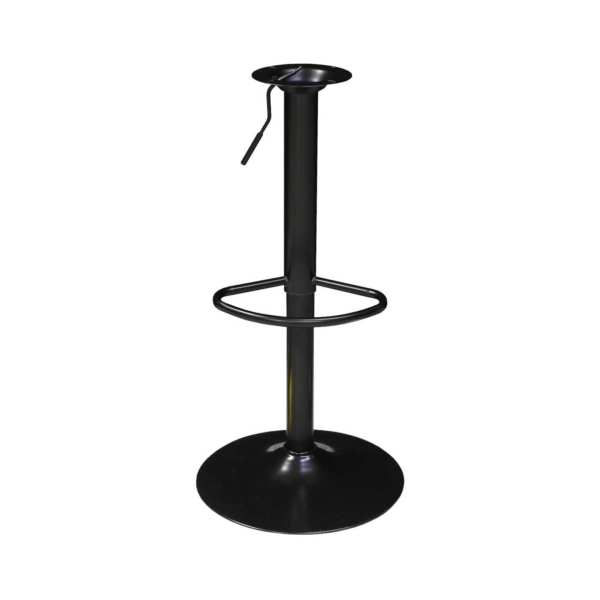 Picior scaun de bar rotativ , reglabil , negru