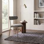 Scaun Lana Gri Picior Auriu Ambient