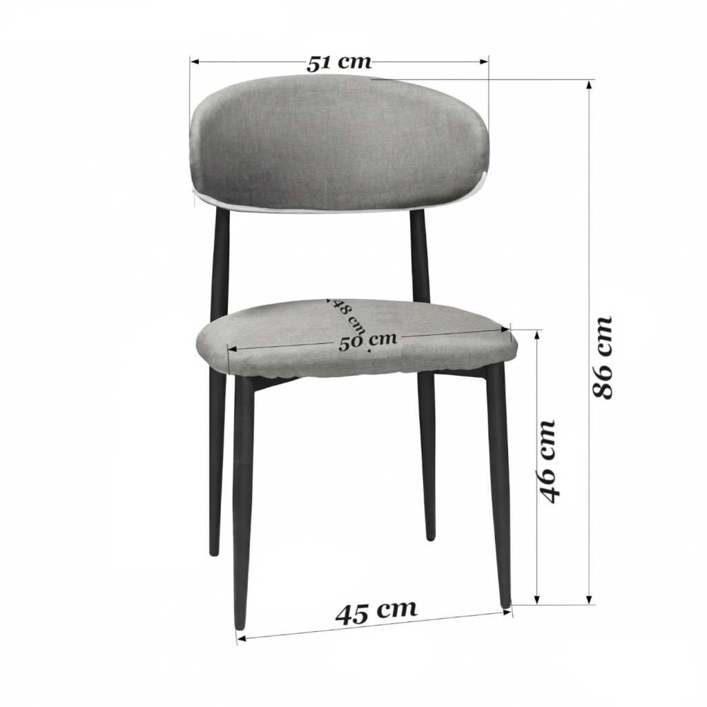 Scaun Olivia Dimensiuni