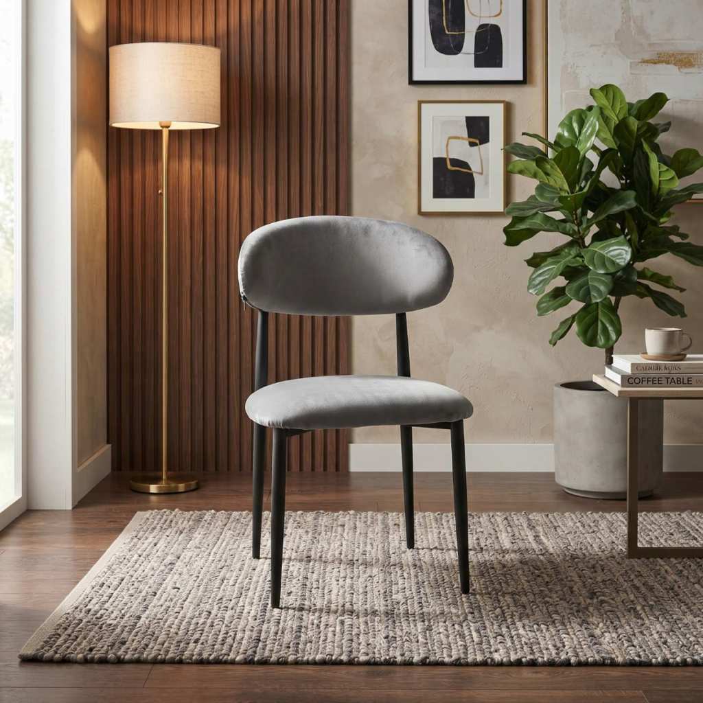 Scaun Olivia Gri Ambient