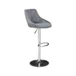 Scaun de bar Arlo, rotativ, reglabil, picior crom 2