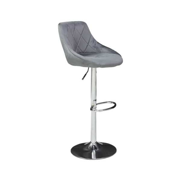Scaun de bar Arlo, rotativ, reglabil, picior crom 2