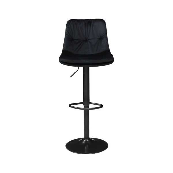 Scaun de bar Nero, rotativ, reglabil, picior negru 1