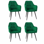 Set 4 Scaune Perla Verde