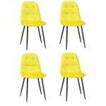 set-4-scaune-gya-galben