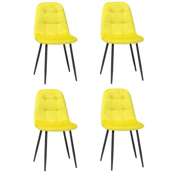 set-4-scaune-gya-galben